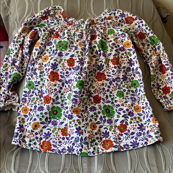 Kids fall floral dress - Picture 2 of 5